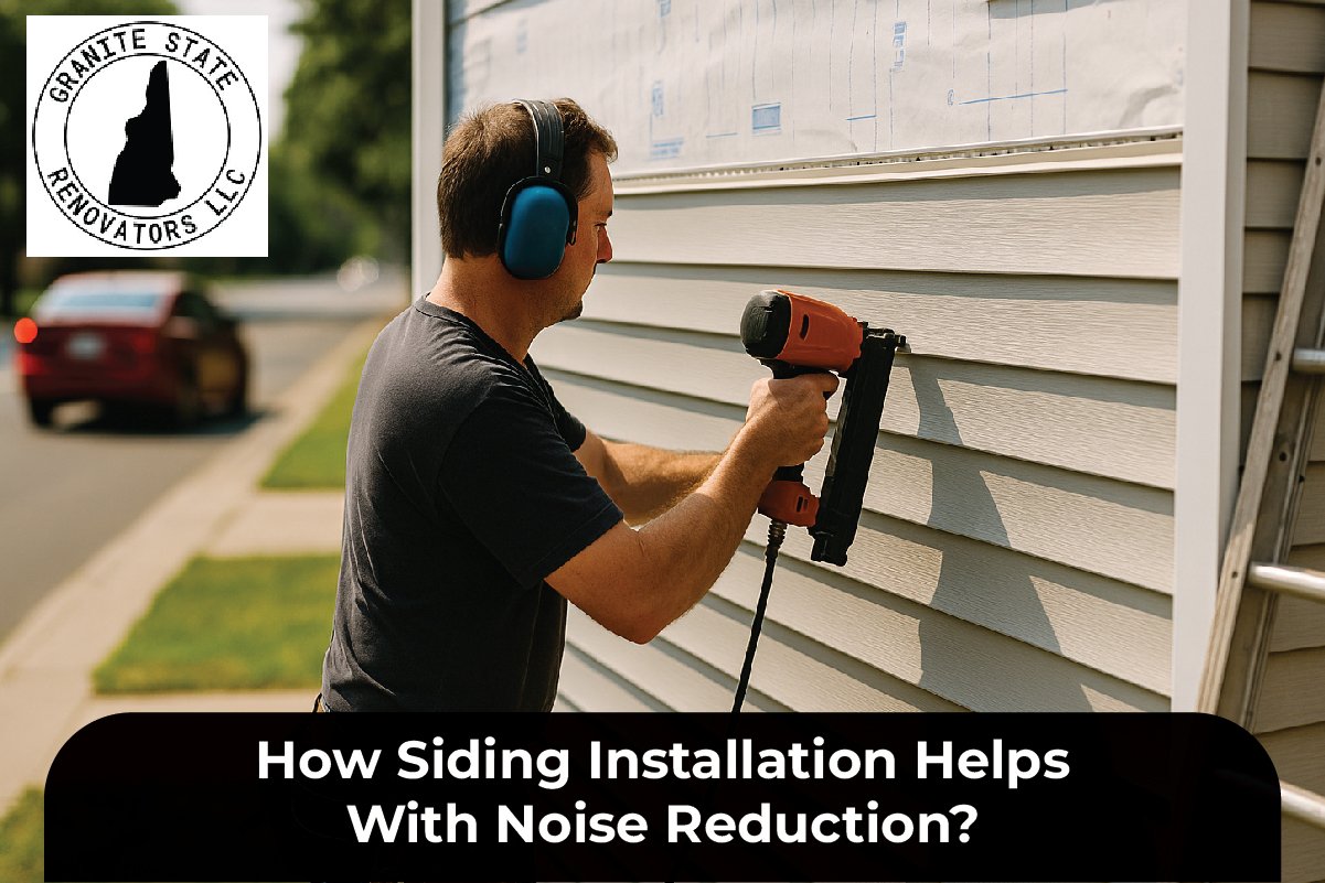 How Siding Installation Helps With Noise Reduction?