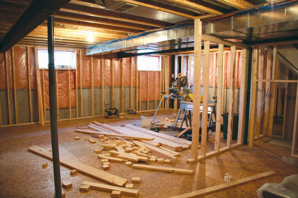 Basement Finishing in Litchfield, NH