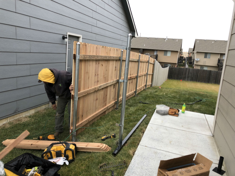 Fence Installation at Litchfield, NH
